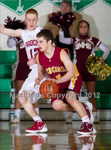 Thumbnail 3 in Cardinal Ritter vs. Scecina Memorial  (IHSAA 2A Sectional Tournament) photogallery.