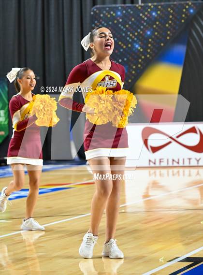 Thumbnail 1 in Nogales - Dance Game Day Championships (AIA Division I) photogallery.