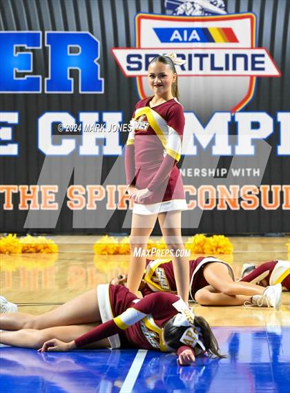 Thumbnail 1 in Nogales - Dance Game Day Championships (AIA Division I) photogallery.