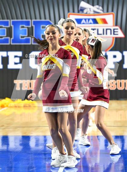 Thumbnail 1 in Nogales - Dance Game Day Championships (AIA Division I) photogallery.