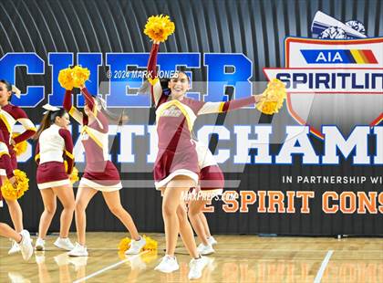 Thumbnail 2 in Nogales - Dance Game Day Championships (AIA Division I) photogallery.