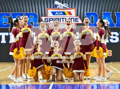 Thumbnail 3 in Nogales - Dance Game Day Championships (AIA Division I) photogallery.