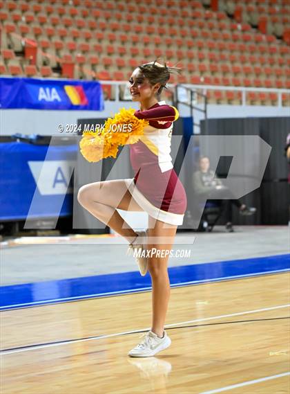 Thumbnail 1 in Nogales - Dance Game Day Championships (AIA Division I) photogallery.