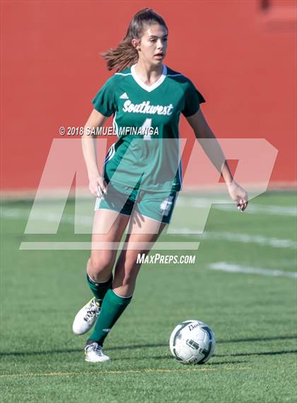 Thumbnail 1 in Lincoln Southwest @ Lincoln Southeast (Heartland Athletic Conference Tournament) photogallery.