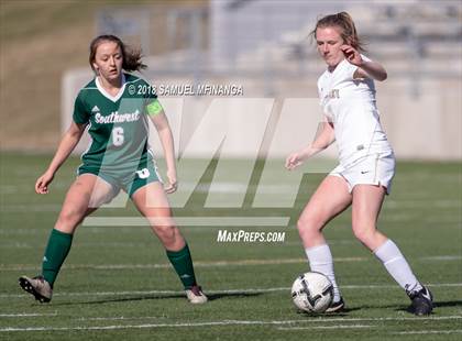 Thumbnail 1 in Lincoln Southwest @ Lincoln Southeast (Heartland Athletic Conference Tournament) photogallery.