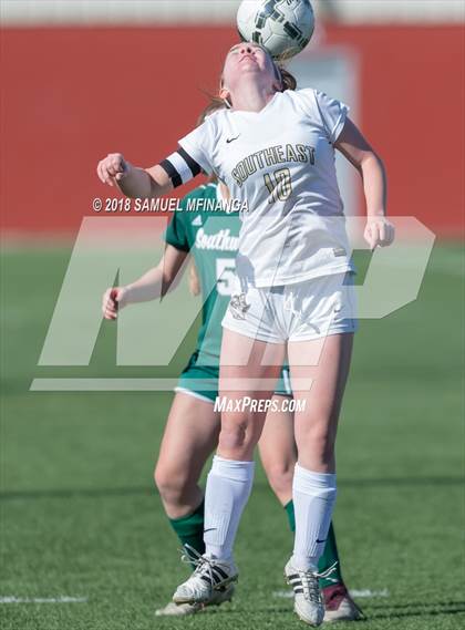 Thumbnail 1 in Lincoln Southwest @ Lincoln Southeast (Heartland Athletic Conference Tournament) photogallery.