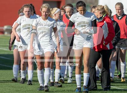 Thumbnail 1 in Lincoln Southwest @ Lincoln Southeast (Heartland Athletic Conference Tournament) photogallery.