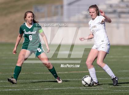 Thumbnail 2 in Lincoln Southwest @ Lincoln Southeast (Heartland Athletic Conference Tournament) photogallery.