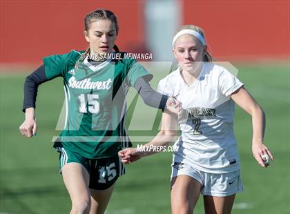 Thumbnail 2 in Lincoln Southwest @ Lincoln Southeast (Heartland Athletic Conference Tournament) photogallery.