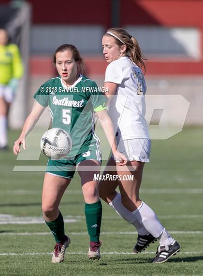 Thumbnail 1 in Lincoln Southwest @ Lincoln Southeast (Heartland Athletic Conference Tournament) photogallery.