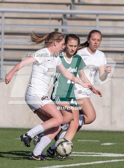 Thumbnail 2 in Lincoln Southwest @ Lincoln Southeast (Heartland Athletic Conference Tournament) photogallery.