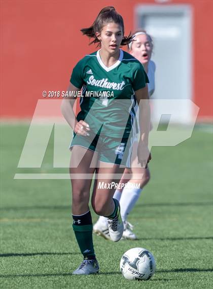Thumbnail 2 in Lincoln Southwest @ Lincoln Southeast (Heartland Athletic Conference Tournament) photogallery.