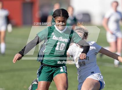 Thumbnail 1 in Lincoln Southwest @ Lincoln Southeast (Heartland Athletic Conference Tournament) photogallery.