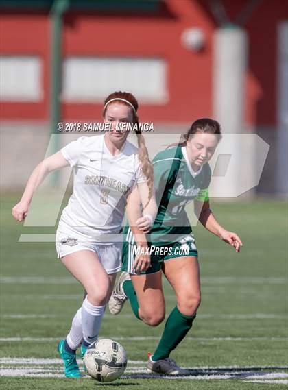 Thumbnail 2 in Lincoln Southwest @ Lincoln Southeast (Heartland Athletic Conference Tournament) photogallery.
