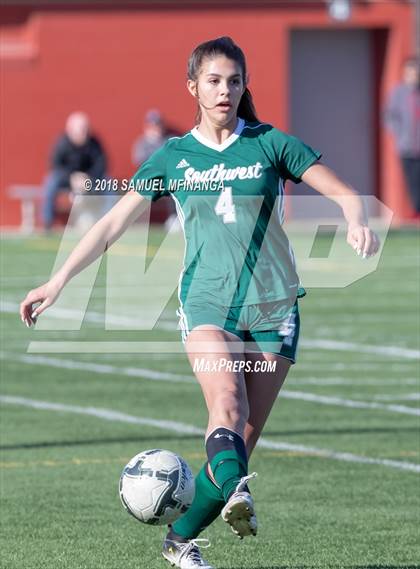 Thumbnail 1 in Lincoln Southwest @ Lincoln Southeast (Heartland Athletic Conference Tournament) photogallery.