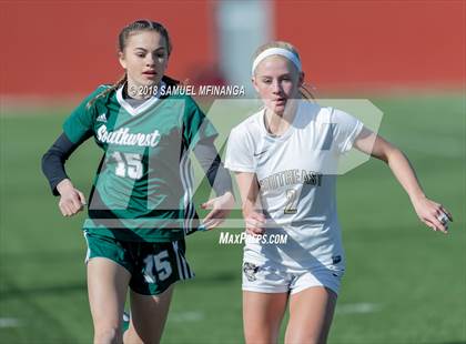 Thumbnail 3 in Lincoln Southwest @ Lincoln Southeast (Heartland Athletic Conference Tournament) photogallery.