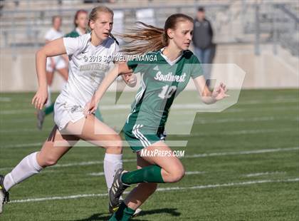 Thumbnail 2 in Lincoln Southwest @ Lincoln Southeast (Heartland Athletic Conference Tournament) photogallery.