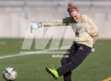 Thumbnail 1 in Lincoln Southwest @ Lincoln Southeast (Heartland Athletic Conference Tournament) photogallery.
