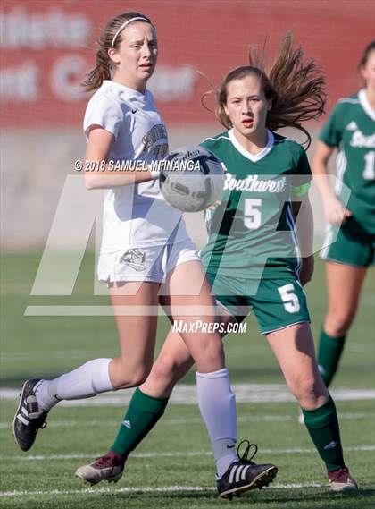 Thumbnail 1 in Lincoln Southwest @ Lincoln Southeast (Heartland Athletic Conference Tournament) photogallery.