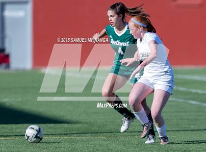 Thumbnail 2 in Lincoln Southwest @ Lincoln Southeast (Heartland Athletic Conference Tournament) photogallery.