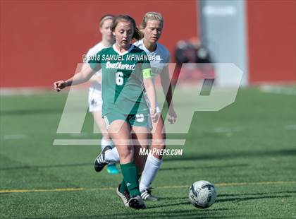 Thumbnail 1 in Lincoln Southwest @ Lincoln Southeast (Heartland Athletic Conference Tournament) photogallery.