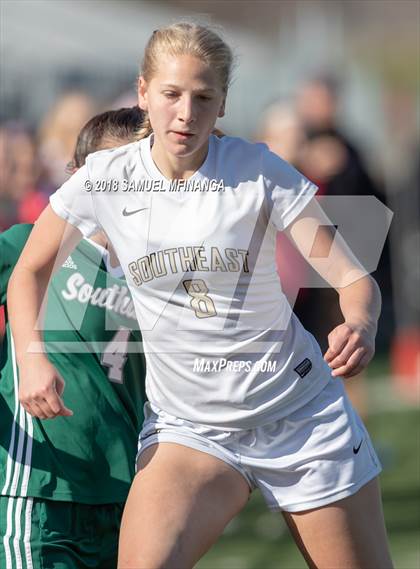 Thumbnail 2 in Lincoln Southwest @ Lincoln Southeast (Heartland Athletic Conference Tournament) photogallery.