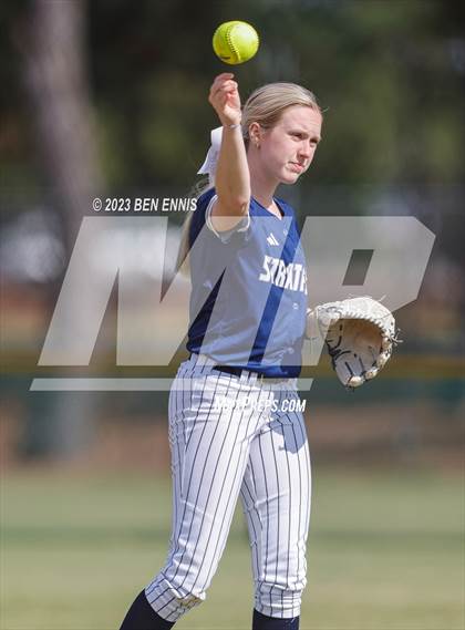 Thumbnail 3 in George Walton Academy vs Stratford Academy (GIAA 3A State Championships) photogallery.