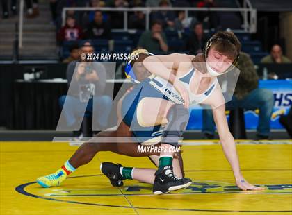 Thumbnail 1 in NYSPHSAA Wrestling Championships - Finals 101 lbs - 124 lbs photogallery.
