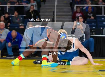 Thumbnail 3 in NYSPHSAA Wrestling Championships - Finals 101 lbs - 124 lbs photogallery.