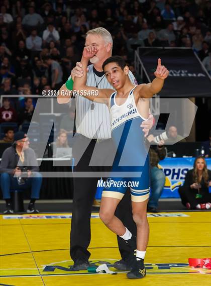 Thumbnail 2 in NYSPHSAA Wrestling Championships - Finals 101 lbs - 124 lbs photogallery.