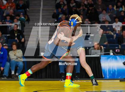 Thumbnail 1 in NYSPHSAA Wrestling Championships - Finals 101 lbs - 124 lbs photogallery.