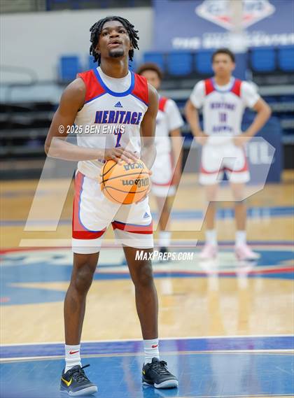Thumbnail 1 in Furtah Prep vs Heritage (GIAA 2A Championship) photogallery.