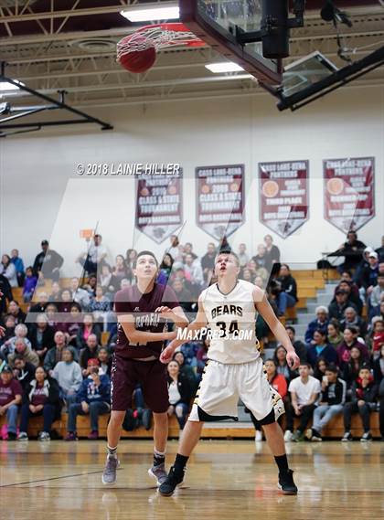Thumbnail 1 in Cass Lake-Bena vs. Clearbrook-Gonvick (MSHSL 8A Round 2 Playoff) photogallery.