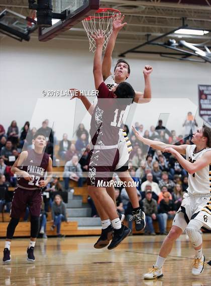 Thumbnail 3 in Cass Lake-Bena vs. Clearbrook-Gonvick (MSHSL 8A Round 2 Playoff) photogallery.