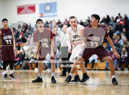 Thumbnail 1 in Cass Lake-Bena vs. Clearbrook-Gonvick (MSHSL 8A Round 2 Playoff) photogallery.