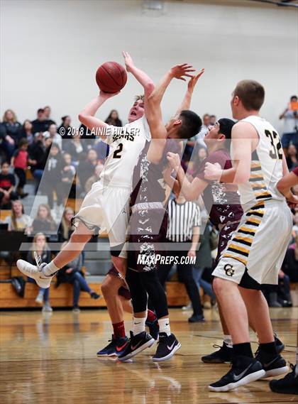 Thumbnail 3 in Cass Lake-Bena vs. Clearbrook-Gonvick (MSHSL 8A Round 2 Playoff) photogallery.