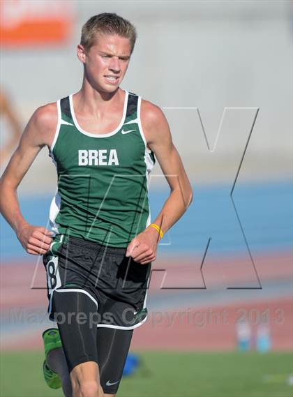 Thumbnail 1 in CIF State Track and Field Championships (Day 1 - Boys 1600m) photogallery.