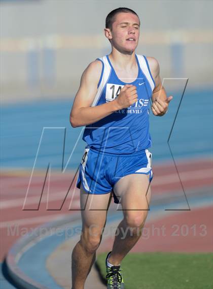 Thumbnail 1 in CIF State Track and Field Championships (Day 1 - Boys 1600m) photogallery.