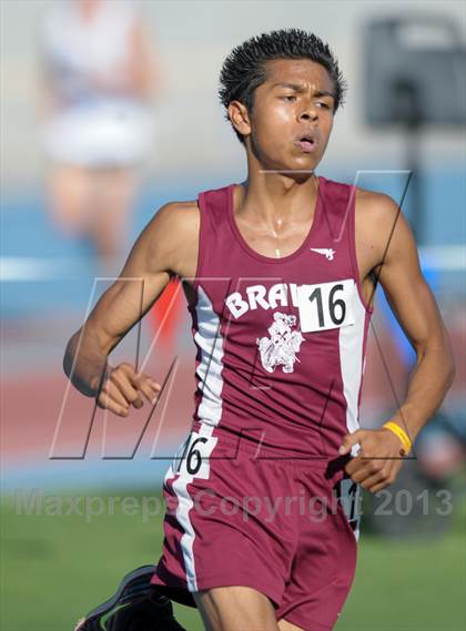 Thumbnail 1 in CIF State Track and Field Championships (Day 1 - Boys 1600m) photogallery.