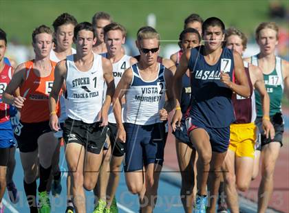 Thumbnail 2 in CIF State Track and Field Championships (Day 1 - Boys 1600m) photogallery.