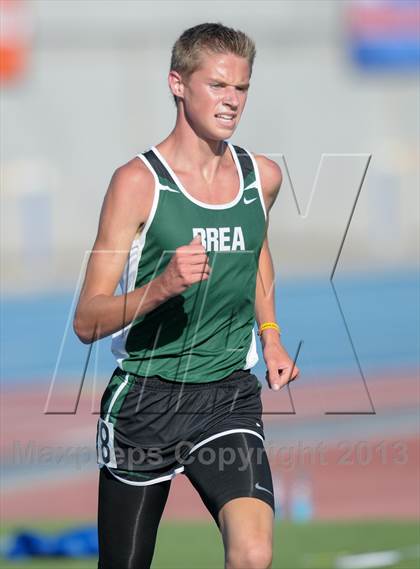 Thumbnail 2 in CIF State Track and Field Championships (Day 1 - Boys 1600m) photogallery.