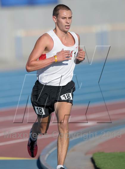 Thumbnail 2 in CIF State Track and Field Championships (Day 1 - Boys 1600m) photogallery.