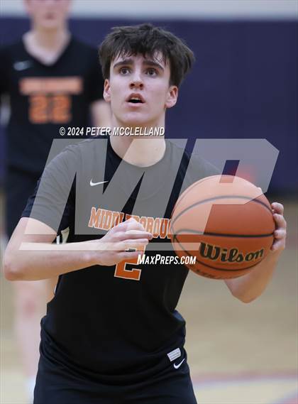Thumbnail 1 in Middleborough vs Bedford (MIAA Division 2 Round of 8) photogallery.