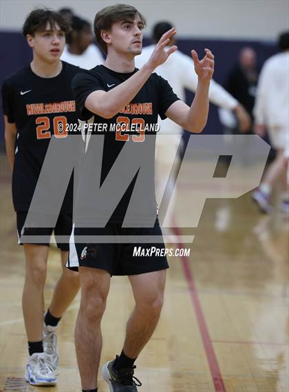 Thumbnail 2 in Middleborough vs Bedford (MIAA Division 2 Round of 8) photogallery.