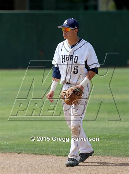 Thumbnail 2 in Elk Grove vs Bellarmine (Boras Classic North Bracket) photogallery.