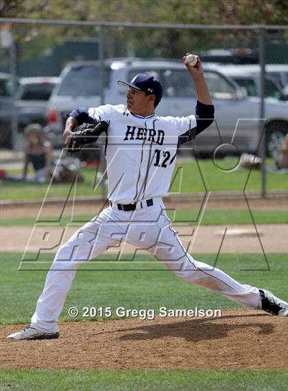 Thumbnail 3 in Elk Grove vs Bellarmine (Boras Classic North Bracket) photogallery.