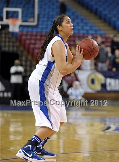 Thumbnail 3 in Mission Prep vs. Brookside Christian (CIF State D5 Final) photogallery.