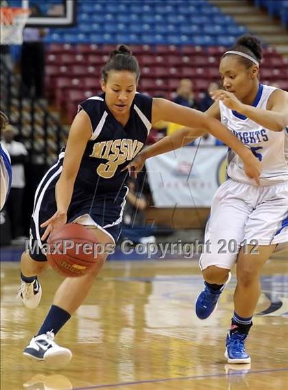 Thumbnail 3 in Mission Prep vs. Brookside Christian (CIF State D5 Final) photogallery.