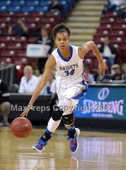 Thumbnail 3 in Mission Prep vs. Brookside Christian (CIF State D5 Final) photogallery.