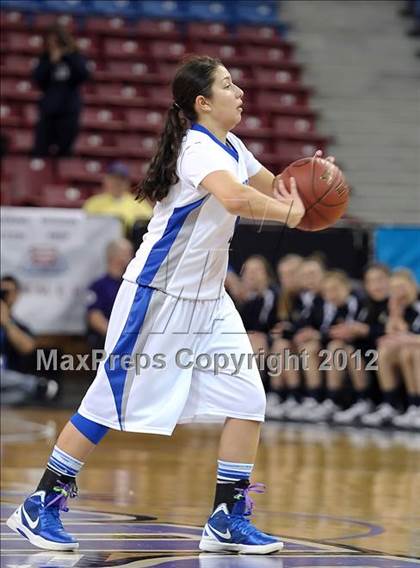 Thumbnail 3 in Mission Prep vs. Brookside Christian (CIF State D5 Final) photogallery.